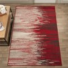 Abstract Multi-Color Modern Contemporary Transitional Eclectic High-Traffic Long-Lasting Indoor Area Rug by Blue Nile Mills - 2 of 4