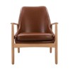 CAVINAS 1PC/2PCS Mid-Century Modern Accent Chair,Solid Wood Frame High Back Armchair,Premium Reading Chair for Living Room,Office - 2 of 4