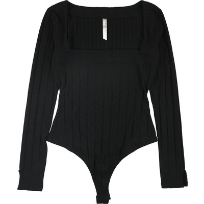 Free People Womens Thong Bodysuit Jumpsuit