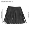 Unique Bargains DIY Craft Sewing PU Leather Sewing Tassel Fringe Trim 1 Yard - 2 of 4