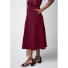 Jessica London Women's Plus Size Bi-Stretch Swing Skirt - 4 of 4