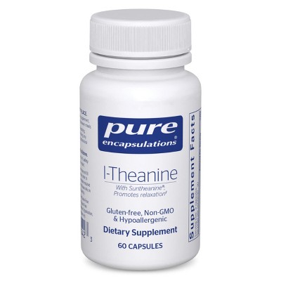 Pure Encapsulations L-Theanine - Amino Acid Supplement to Support Relaxation, Stress & Nervous System