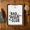 Simply Sage Market Women's Bad Witch Club Short Sleeve Garment Dyed Tee - 3 of 4