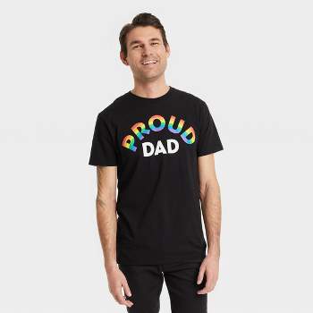 Men's IML Proud Dad Short Sleeve Graphic T-Shirt - Black