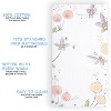 JumpOff Jo - 100% Cotton Fitted Crib Sheet, Super Soft, for Standard Crib Mattresses and Toddler Beds - 2 of 4