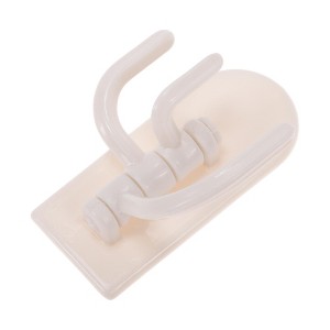 Unique Bargains Utility Triple Hook Solid Color 3.07"x1.42" 1 Pc - 1 of 4