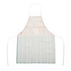 Unique Bargains Christmas Aprons Christmas Celebration in English Santa Claus Linen 21.65"x26.77" 1 Pcs - 4 of 4