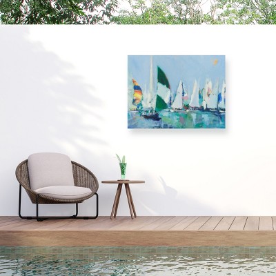 "Parking Lot" Outdoor Canvas