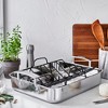 Demeyere Industry 5-Ply Stainless Steel 15.7 X 13.3-inch Roasting Pan - 3 of 4