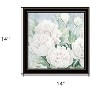 HomeRoots Peaceful Peonies In Full Bloom Black Framed Print Wall Art - 3 of 4