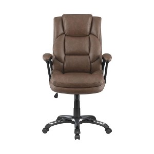 Simple Relax Adjustable Height Office Chair with Padded Armrests - 1 of 4