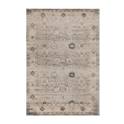 Luxe Weavers Floral Distressed Area Rug, Boho Chic Carpet - image 1 of 4