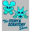 Men's The Simpsons The Itchy & Scratchy Show Skulls T-Shirt - 2 of 4