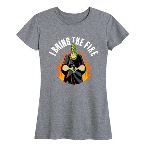 Women's - Disney Villains - Hades I Bring The Fire Short Sleeve Graphic T-Shirt - 1 of 4