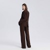 Women's Longline Blazer - A New Day™ Dark Brown - 4 of 4