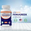 Fenugreek Capsules 3000mg - 320 Vegetarian Capsules - 3 of 4