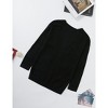 Clearlove Girls' Long Sleeve Chunky Knit Cardigan Front Open Thick Oversized Cozy Sweater Jacket - 3 of 4