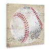 Stupell Industries 17"x17" Kids' Rustic Baseball Sports Wall Art Unframed - 3 of 4
