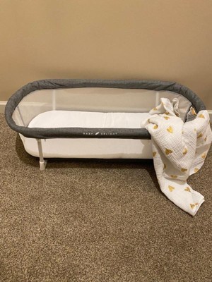 Baby Delight Snuggle Nest Portable Infant Bassinet Driftwood Gray Target