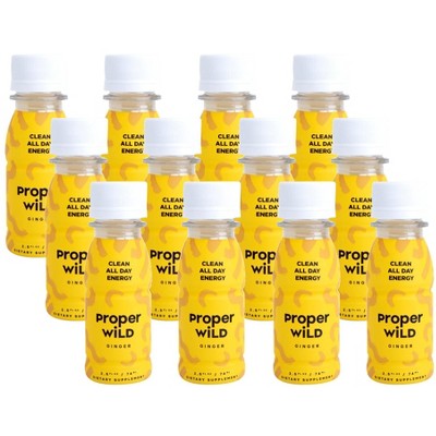 Proper Wild Ginger Energy Shot - Case of 12/2.5 fz