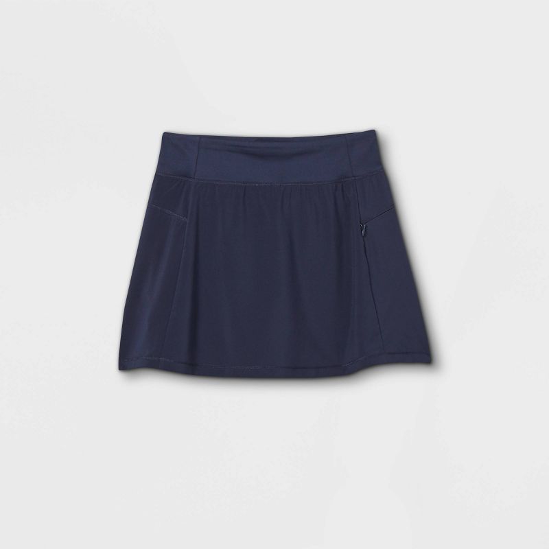Girls&#39; Stretch Woven Performance Skorts - All In Motion™, 1 of 11