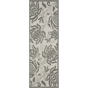 Courtyard CY6109 Power Loomed Indoor/Outdoor Area Rug  - Safavieh - 1 of 4
