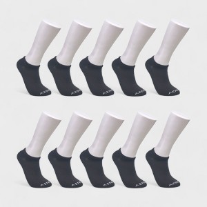 Aeropostale Men's 10-Pack Low Cut Socks - Comfort Stretch, Moisture Wicking, Smooth Toe Seam (Shoe Size 6-12) - 1 of 4