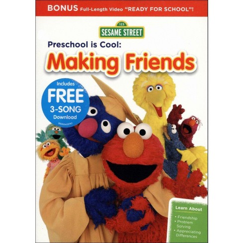 Sesame Street Preschool Is Cool Making Friends Dvd Target