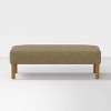 Cushioned Bench - Hearth & Hand™ with Magnolia - 2 of 4