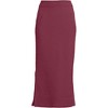 Lands' End Women's Cotton Pointelle Sweater Maxi Skirt - Set Bottom - 3 of 4