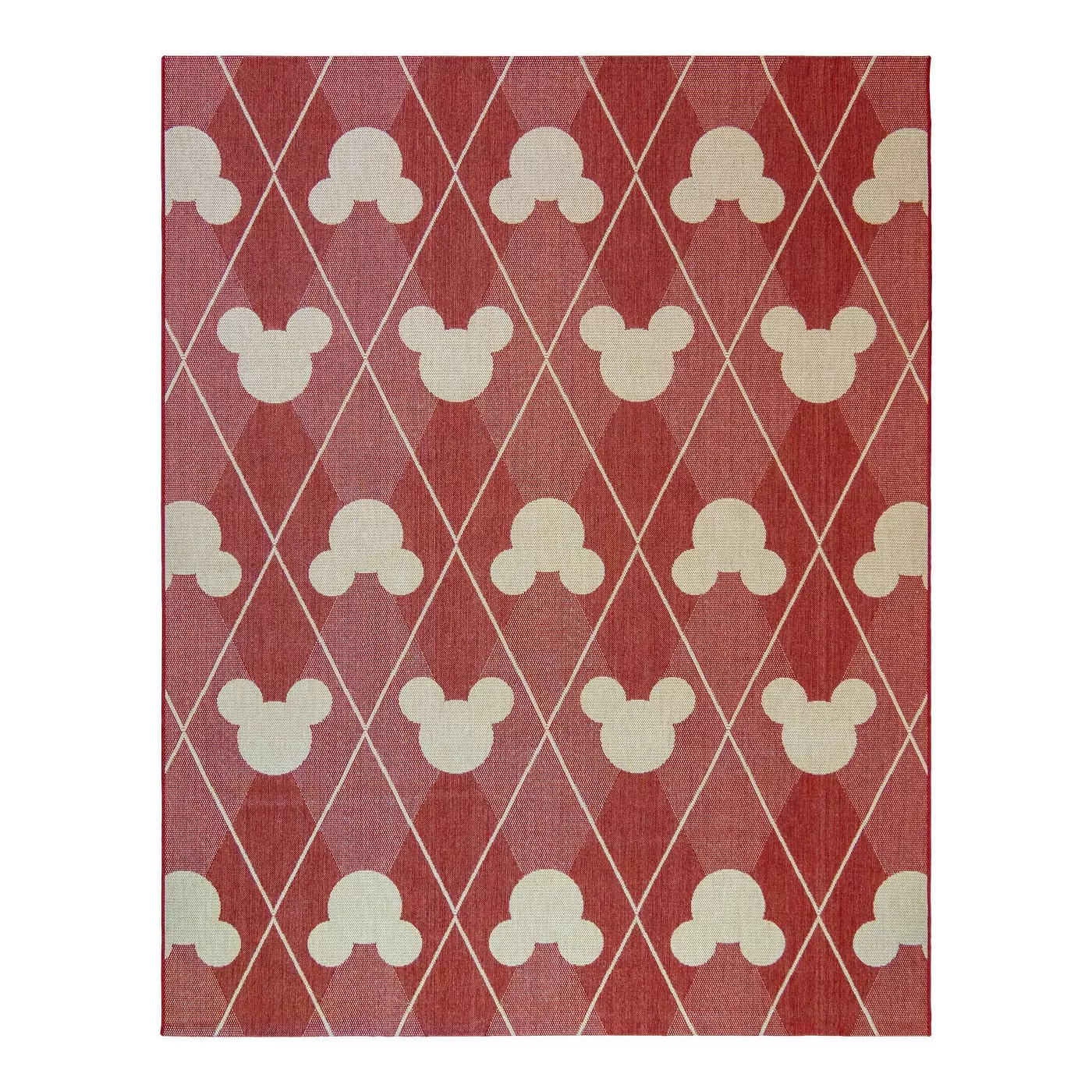 Mickey Mouse and Friends Argyle Outdoor Rug - image 1 of 3