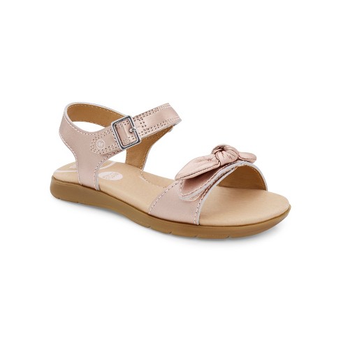 Stride Rite Whitney Kid s Open Toe Sandal 3 Rose Gold