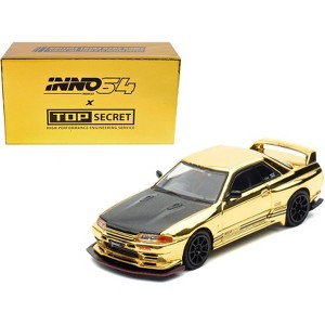 Nissan Skyline GT-R (R32) RHD Chrome Gold w/Carbon Hood 
