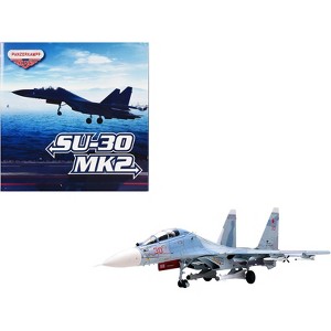 Sukhoi Su-30M2 Flanker-C Fighter Aircraft #30 "Russian Air Force" "Wing" Series 1/72 Diecast Model by Panzerkampf - 1 of 4