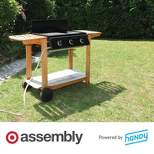 Gas Grill Assembly powered by Handy