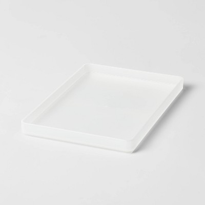 Photo 1 of 8 pcs Plastic Bathroom Tray - Brightroom™--Dimensions (Overall): 1.62 Inches (H) x 3 Inches (W) x 9 Inches (D)
