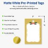 Avery Tags, 2" x 3", Gold-Metallic Berries, Matte, 80ct - 2 of 4