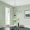 Livex Lighting Wisteria 6 - Light Chandelier in  Brushed Nickel - 4 of 4