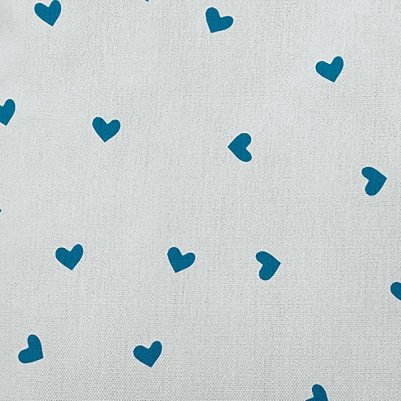 16&#34;x16&#34; Valentine&#39;s Day Little Hearts Square Throw Pillow Teal - e by design, 3 of 7