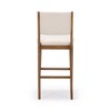 Plank+Beam 30" Counter Bar Stool, Solid Wood Modern Kitchen Stools with Cushion - 3 of 4