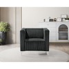 Home Design Gavin Velvet Square Arm Chair - 2 of 4