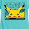 Girls' - Pokémon - Peeking Pikachu Fitted Short Sleeve Graphic T-Shirt - 2 of 4