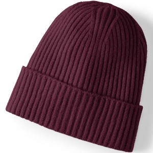 Lands' End CashTouch Winter Beanie Hat - 1 of 2