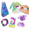 Barbie Tie-Dye Be A Real Fashion Designer Doll Clothes Designing Kit - 4 of 4