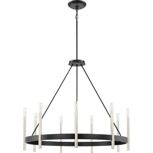 Quoizel Lighting Anthem 9 - Light Chandelier in  Mystic Black - 1 of 4