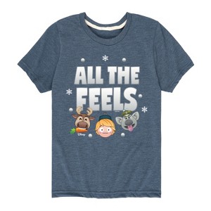 Boys' - Disney - All The Feels Short Sleeve Graphic T-Shirt - 1 of 4