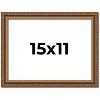 PosterPalooza | Classic Gold Picture Frame - UV Acrylic, Backing Board, Hanging Hardware Included - 2 of 4