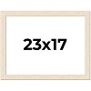 PosterPalooza | 23x17 Wide Barnwood Picture Frame, UV Acrylic, 6 Finishes - Grey, Brown, White, and Black - 2 of 4