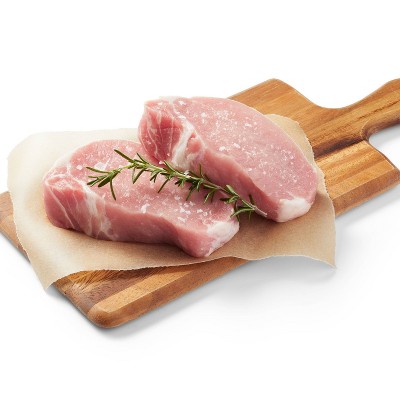 Fresh Boneless Thick Cut Center Cut Pork Loin Chops - price per lb - Good & Gather™