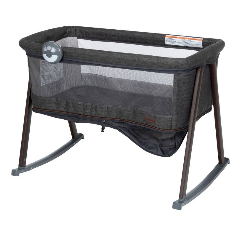 Safety 1st Slumber-and-Play Bassinet - Smoked Pecan, 4 of 31